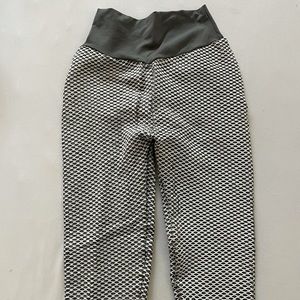Gray tik tok leggings
